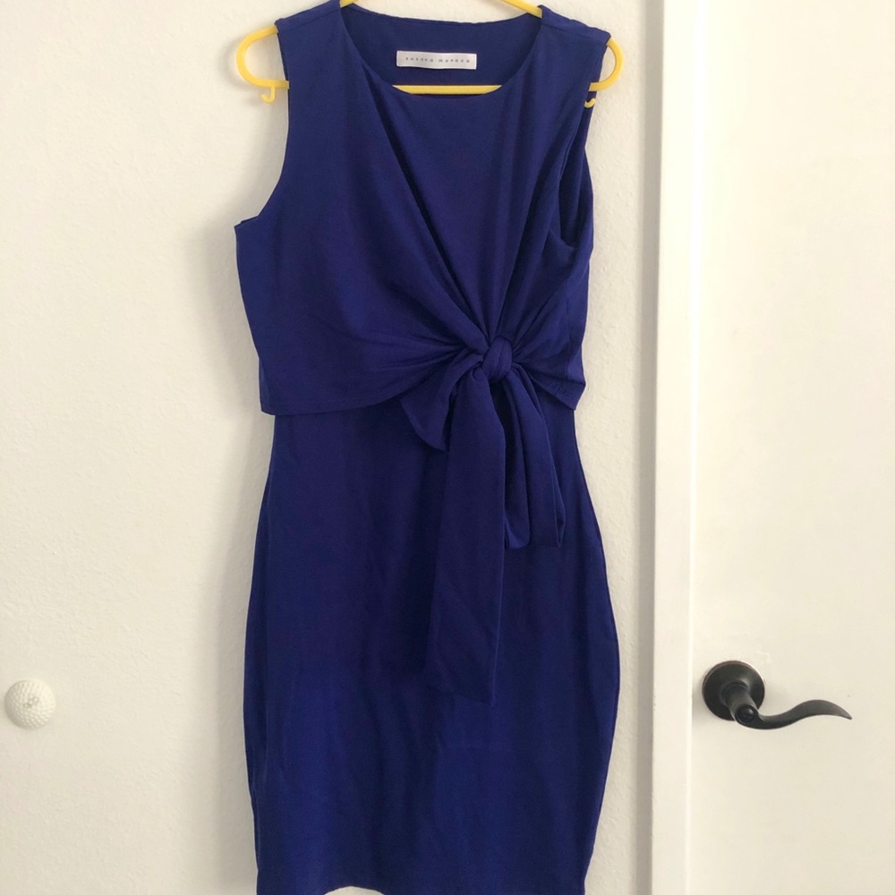 Susana Monaco Knot Front Dress XS
